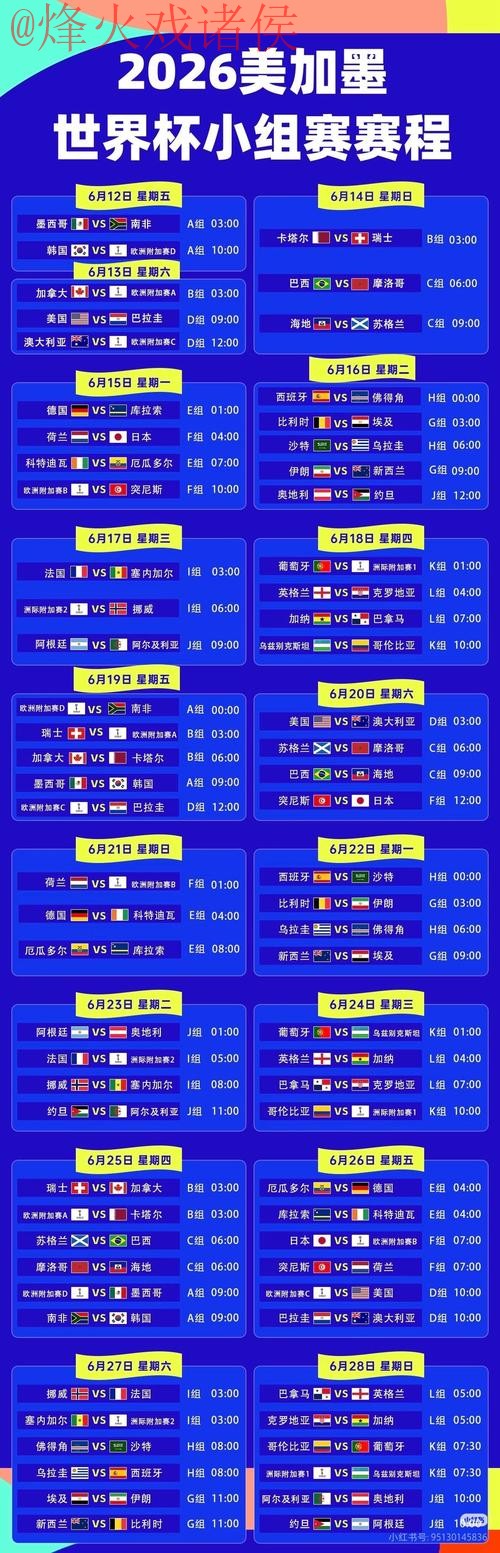 2026世界杯直播最新官方消息 2026世界杯直播最新官方消息